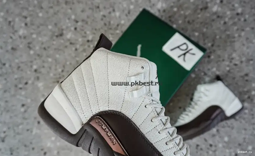 Jordan x GOD SoleFly and READY black 12 White SHIP Air Jordan MATERIALS TO PK RETAIL 0606